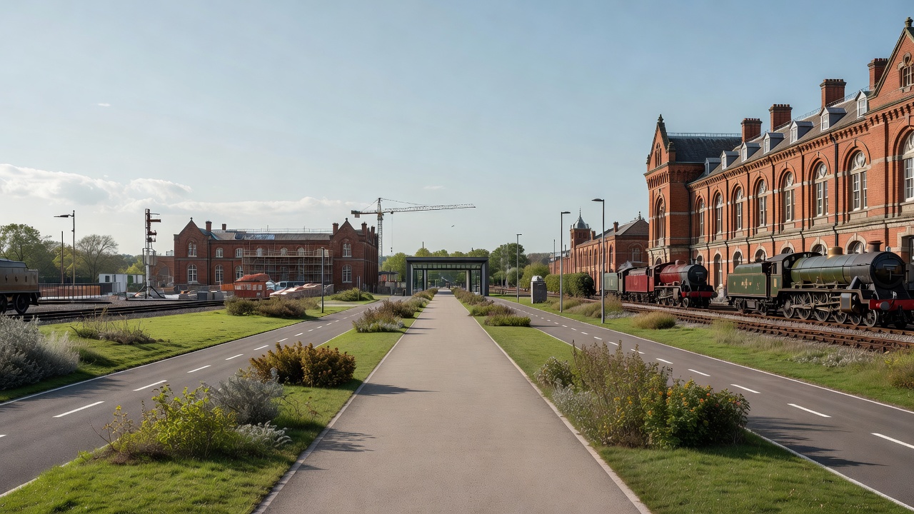 York's National Railway Museum Cuts Its Visitor Walk With a Hudson Boulevard Gateway