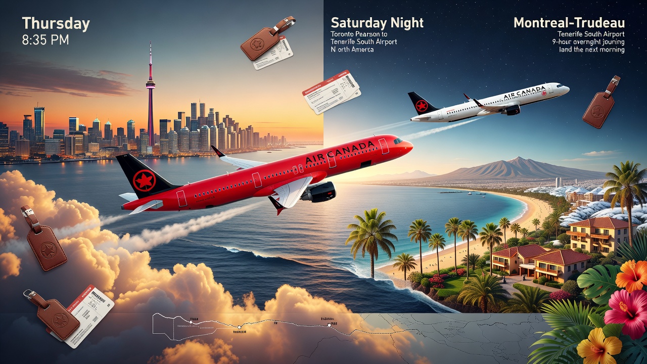 Air Canada Opens First North American Link to the Canary Islands, with Transat Following